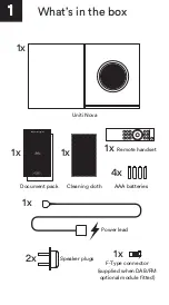 Preview for 2 page of NAIM Uniti Nova Quick Start Manual