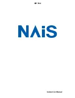 NAiS EP 790 Instruction Manual preview