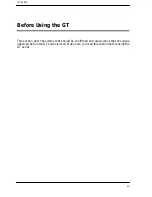 Preview for 9 page of NAiS GT01 Technical Manual