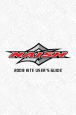 Naish Cult Sport 2009 User Manual preview