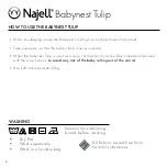 Preview for 8 page of Najell Babynest Tulip User Manual