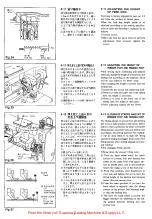 Предварительный просмотр 10 страницы Nakajima 281LY-B Instruction Book & Parts Book