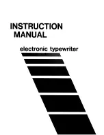 Nakajima AE-830 Instruction Manual preview