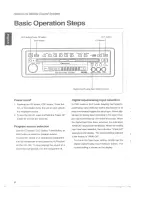 Preview for 8 page of Nakamichi CD-700II Owner'S Manual