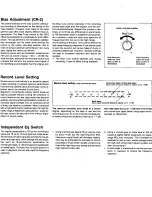 Preview for 7 page of Nakamichi CR-2 Owner'S Manual