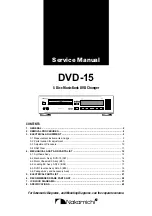 Nakamichi DVD-15 Service Manual preview