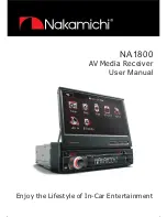 Предварительный просмотр 1 страницы Nakamichi NA 1800 User Manual