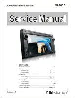 Nakamichi NA1650 Service Manual preview