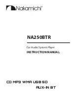 Nakamichi NA250BTR Instruction Manual preview