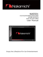 Предварительный просмотр 1 страницы Nakamichi NA5501 User Manual