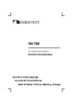 Предварительный просмотр 1 страницы Nakamichi NA788 Instruction Manual