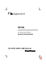 Nakamichi NA99 Instruction Manual preview