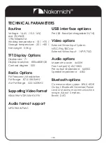 Preview for 11 page of Nakamichi NAM1700r User Manual