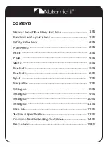 Preview for 2 page of Nakamichi NAM6700r User Manual