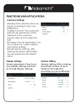 Preview for 11 page of Nakamichi NAM6700r User Manual