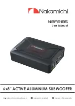 Nakamichi NBF618S User Manual preview