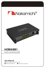 Nakamichi NDS6831 User Manual preview
