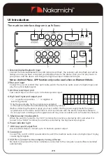 Preview for 4 page of Nakamichi NDS6831 User Manual