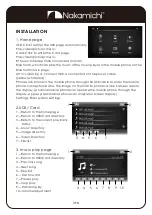 Preview for 4 page of Nakamichi NHM-090M User Manual