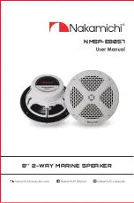 Nakamichi NMSP-E8057 User Manual preview