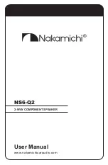 Preview for 1 page of Nakamichi NS6-Q2 User Manual