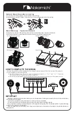 Предварительный просмотр 3 страницы Nakamichi NS6-Q3 User Manual