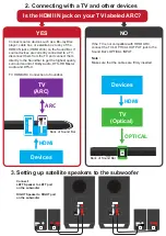 Preview for 2 page of Nakamichi SHOCKWAFE ULTRA 9.2 Setting Up