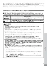 Предварительный просмотр 2 страницы Nakanishi AL-A1205 Operation Manual