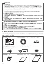 Preview for 3 page of Nakanishi AL-H1206 Operation Manual