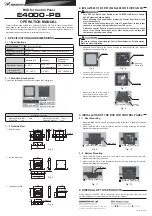 Предварительный просмотр 1 страницы Nakanishi E4000-PB Operation Manual