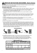 Preview for 2 page of Nakanishi E800Z Operation Manual