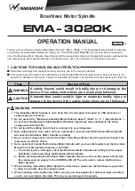 Nakanishi EMA - 3020K Operation Manual preview