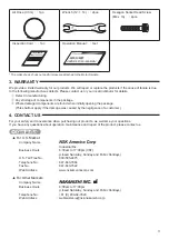 Preview for 3 page of Nakanishi EMSF-3060K Operation Manual