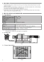 Preview for 4 page of Nakanishi EMSF-3060K Operation Manual