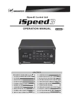 Предварительный просмотр 1 страницы Nakanishi iSpeed3 Operation Manual