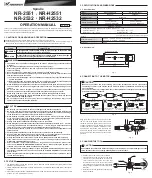 Предварительный просмотр 1 страницы Nakanishi NR-2551 Operation Manual