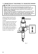 Preview for 10 page of Nakanishi NR3060-AQC Operation Manual