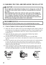 Preview for 12 page of Nakanishi NR3060-AQC Operation Manual