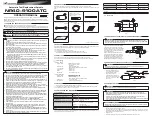 Preview for 1 page of Nakanishi NR40 -5100 ATC Operation Manual