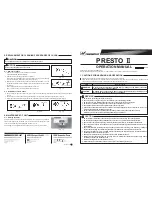 Preview for 1 page of Nakanishi PRESTO II Operation Manual