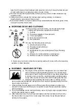 Предварительный просмотр 22 страницы Nakayama 015604 Manual