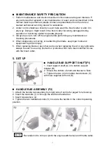 Предварительный просмотр 25 страницы Nakayama 015604 Manual