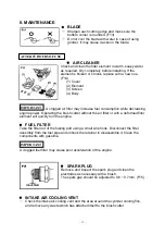 Предварительный просмотр 31 страницы Nakayama 015604 Manual