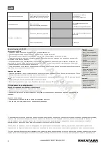 Предварительный просмотр 23 страницы Nakayama 025276 User Manual