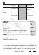 Предварительный просмотр 35 страницы Nakayama 025276 User Manual