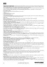 Предварительный просмотр 34 страницы Nakayama 029113 User Manual