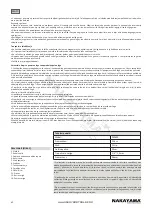 Предварительный просмотр 63 страницы Nakayama 029113 User Manual