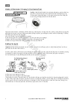 Предварительный просмотр 3 страницы Nakayama 032854 Manual