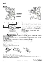 Предварительный просмотр 4 страницы Nakayama 032854 Manual