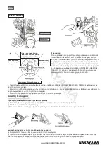 Предварительный просмотр 8 страницы Nakayama 032854 Manual